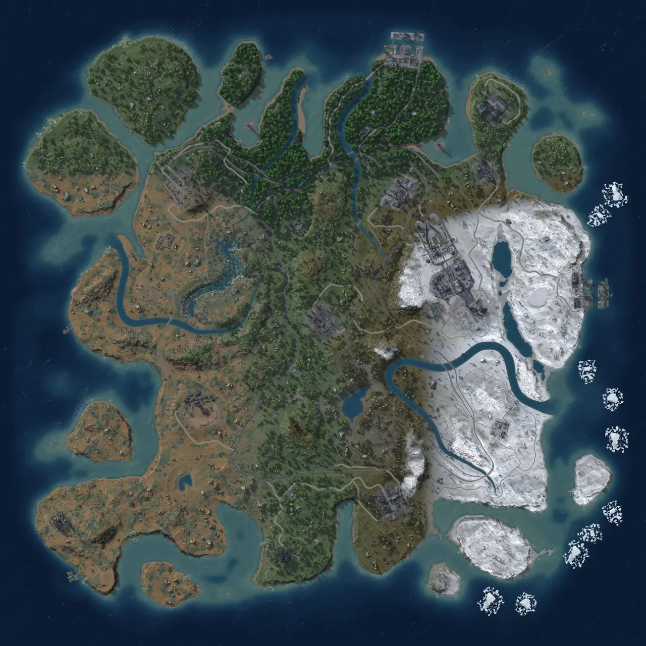 Rust Map: Custom Map
