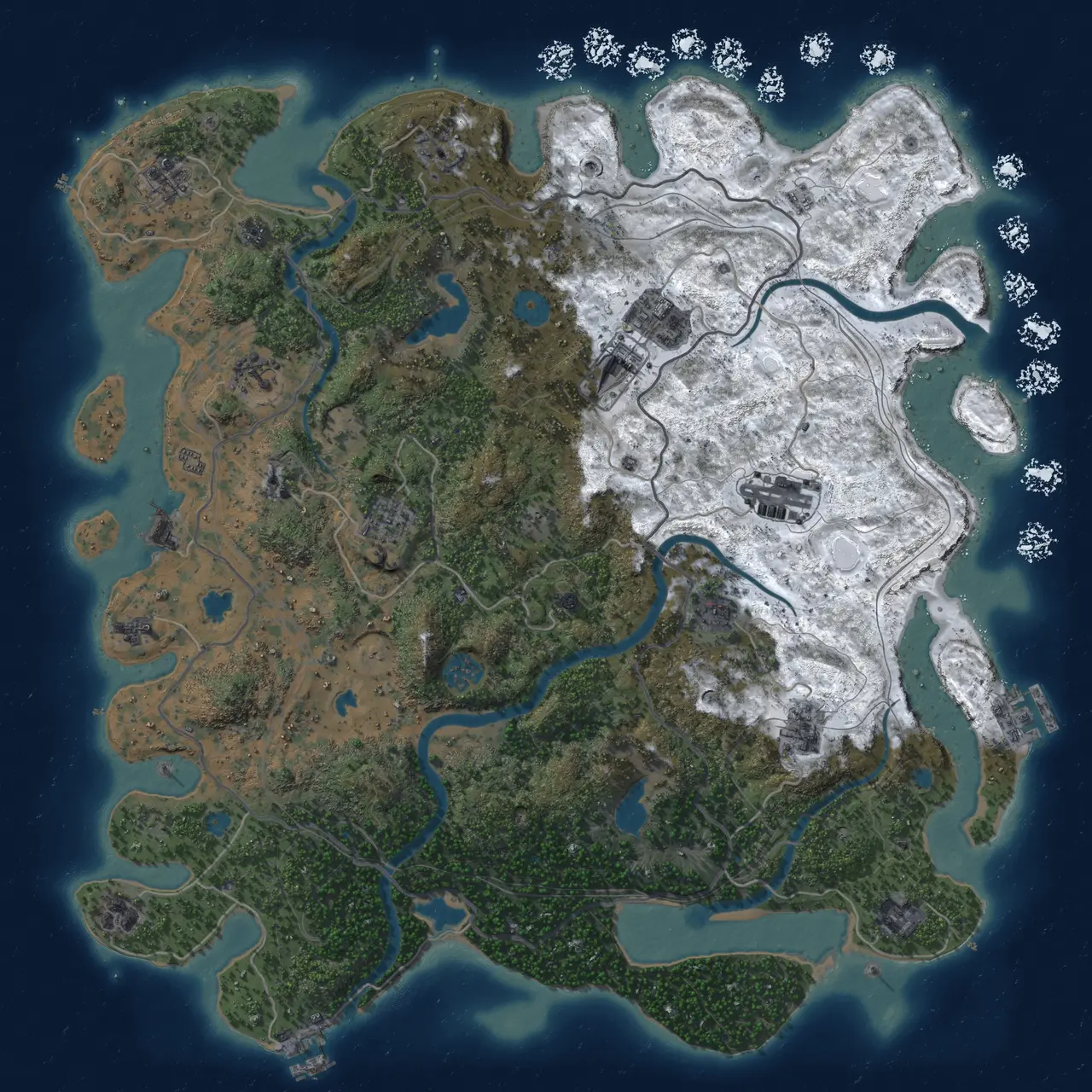 Rust Map: Custom Map