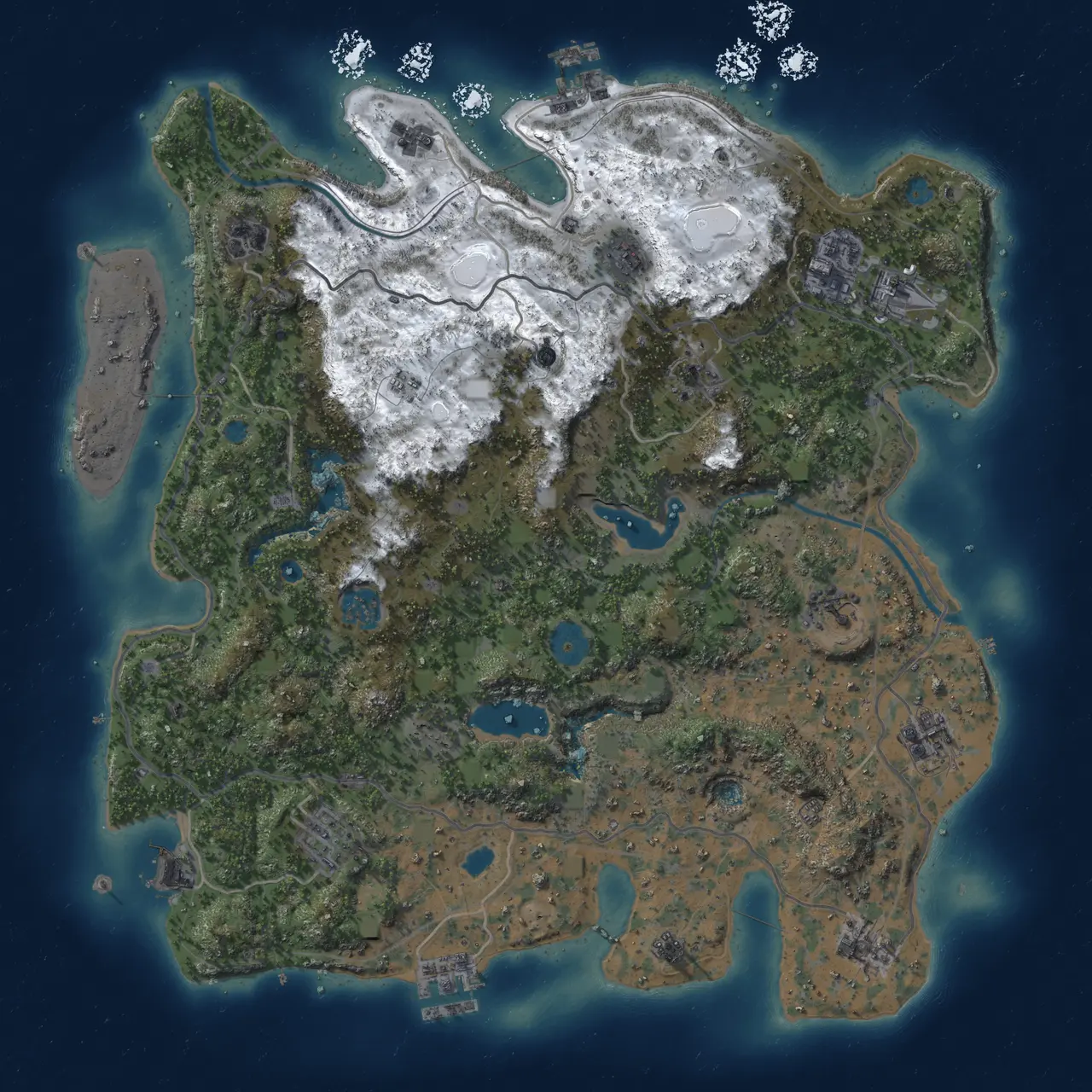 Rust Map: Custom Map