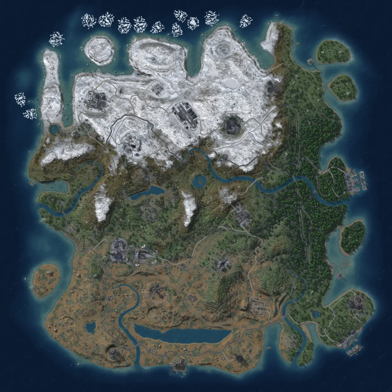 Rust Map: Custom Map