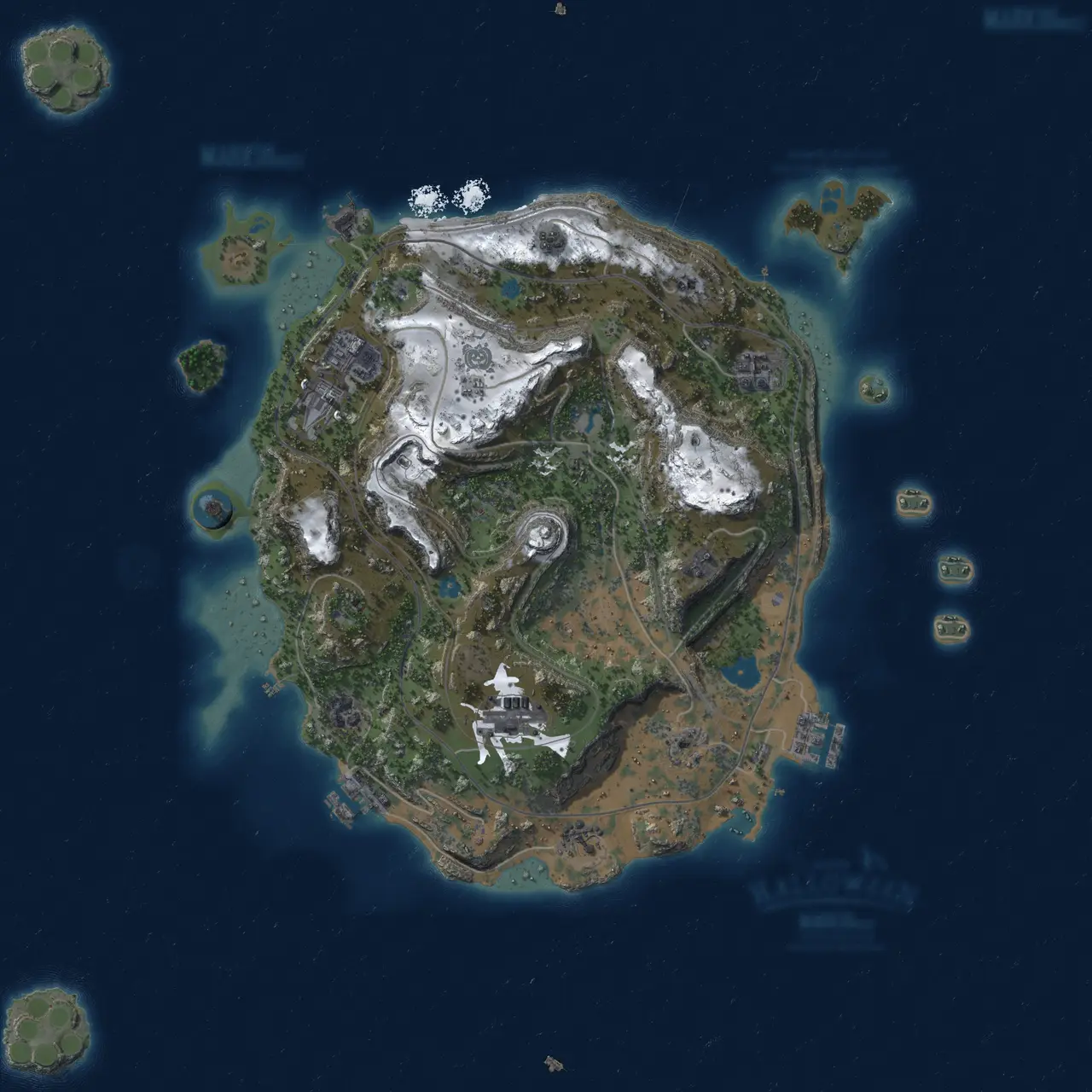 Rust Map: Custom Map