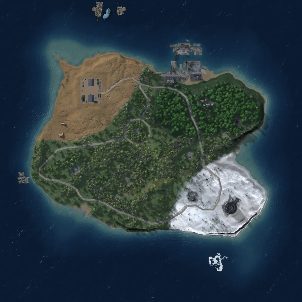 Rust Map: Custom Map