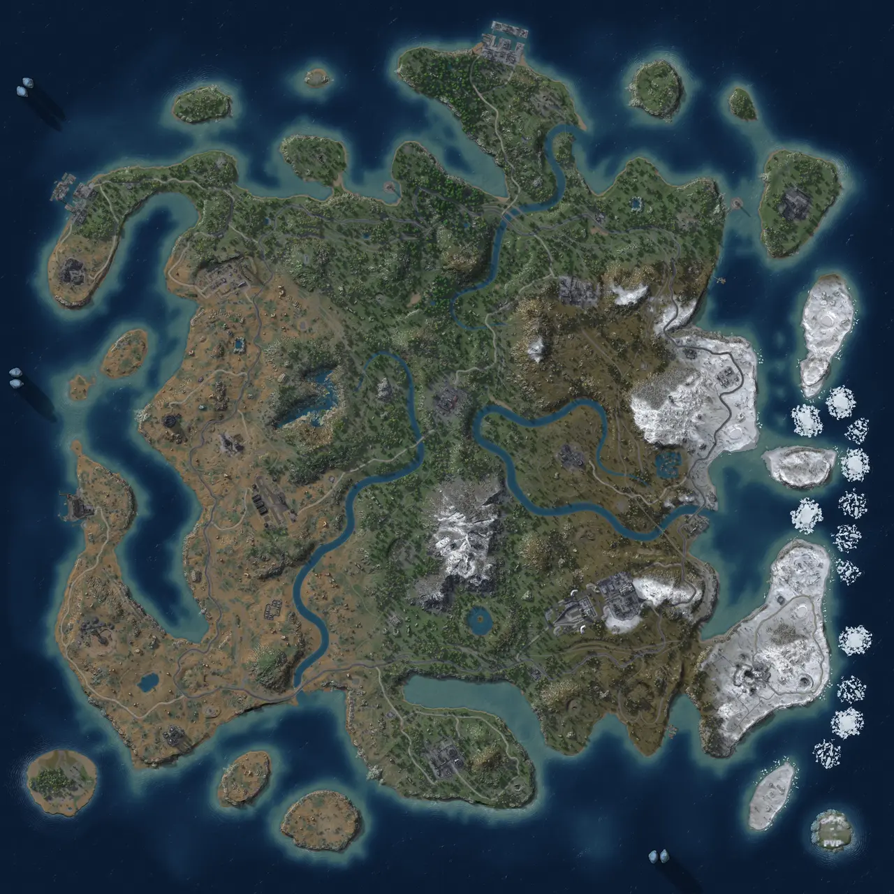 Rust Map: Custom Map
