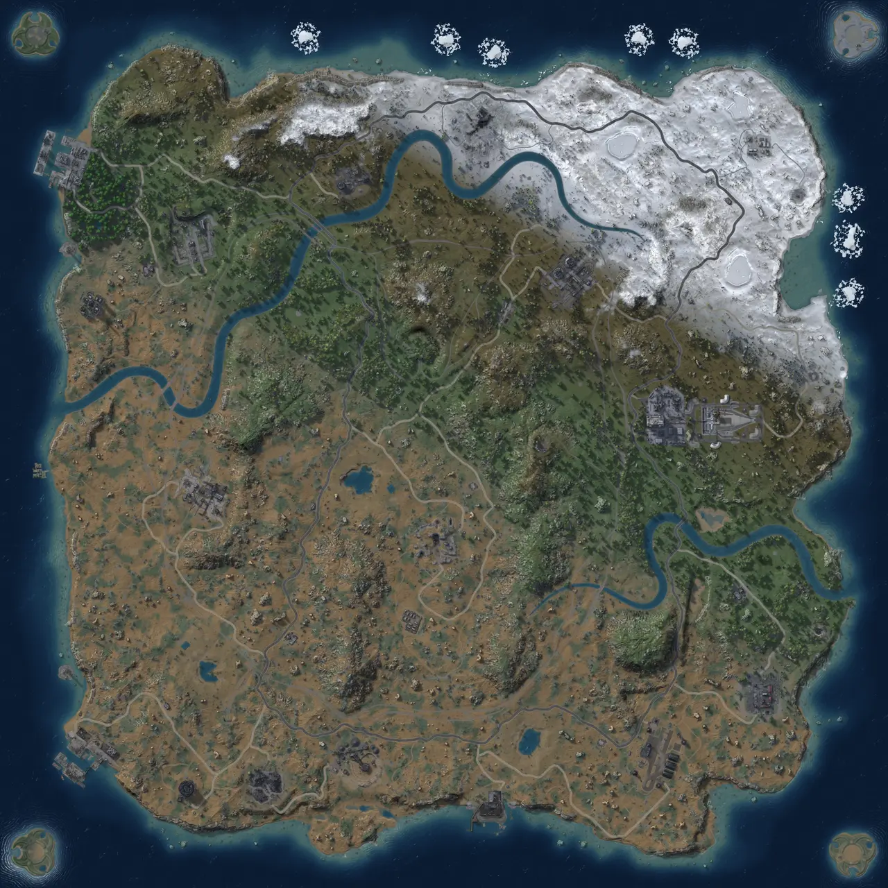 Rust Map: Custom Map
