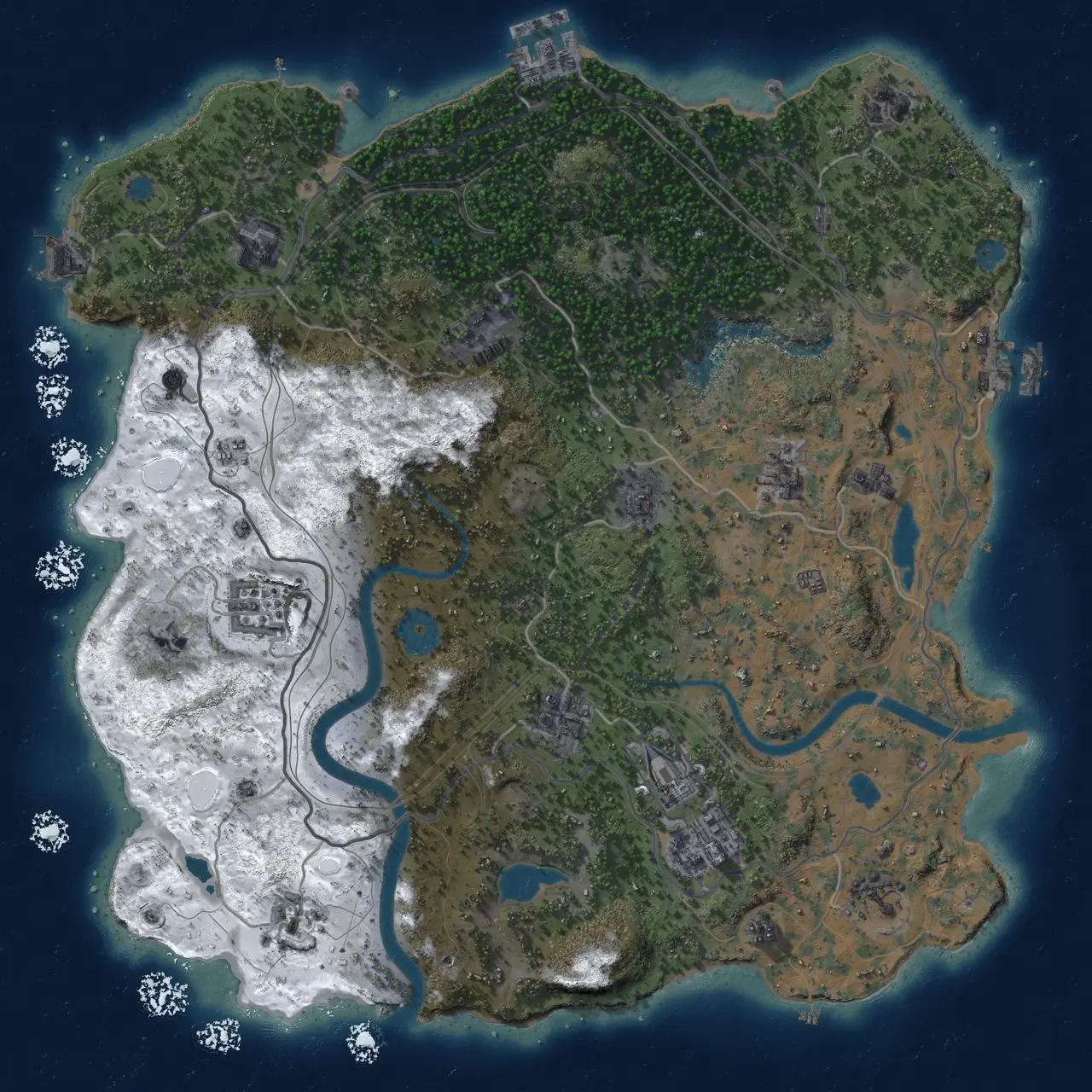 Rust Map: Custom Map