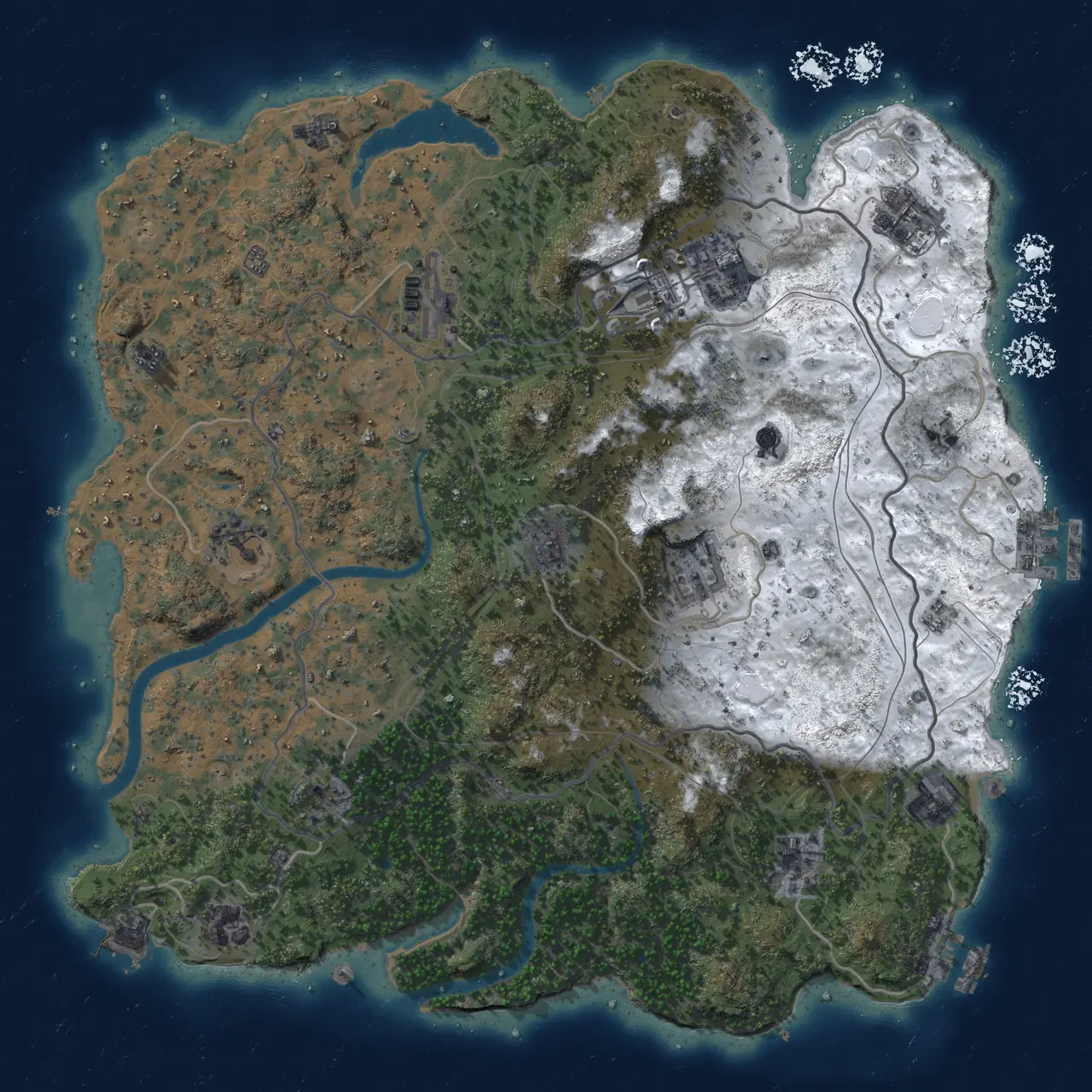 Rust Map: Custom Map
