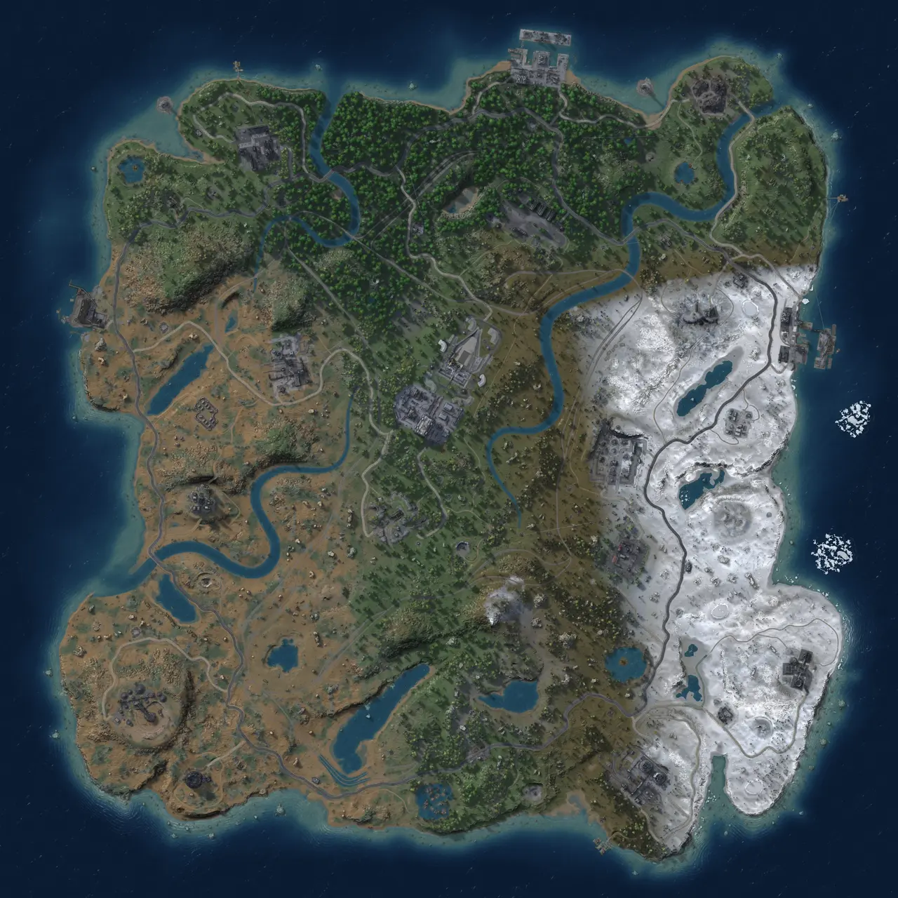 Rust Map: Custom Map