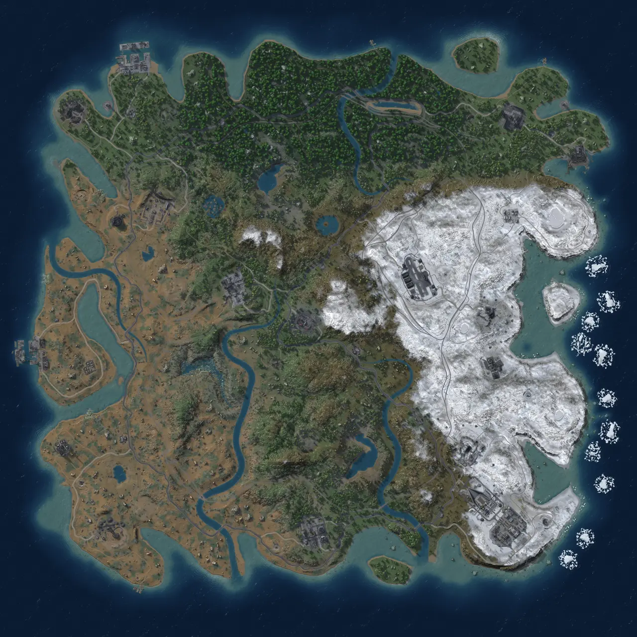 Rust Map: Custom Map