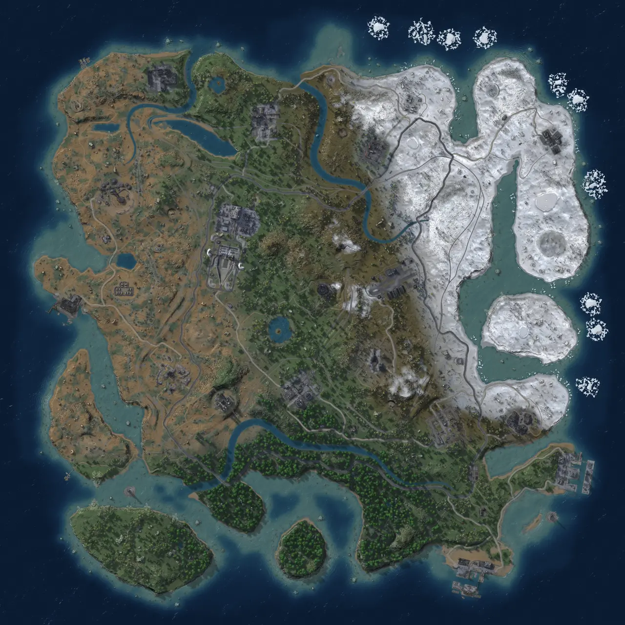 Rust Map: Custom Map