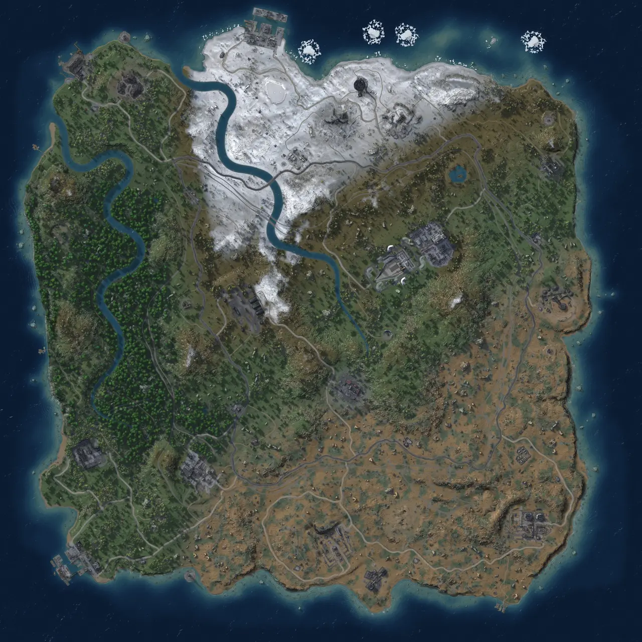 Rust Map: Custom Map