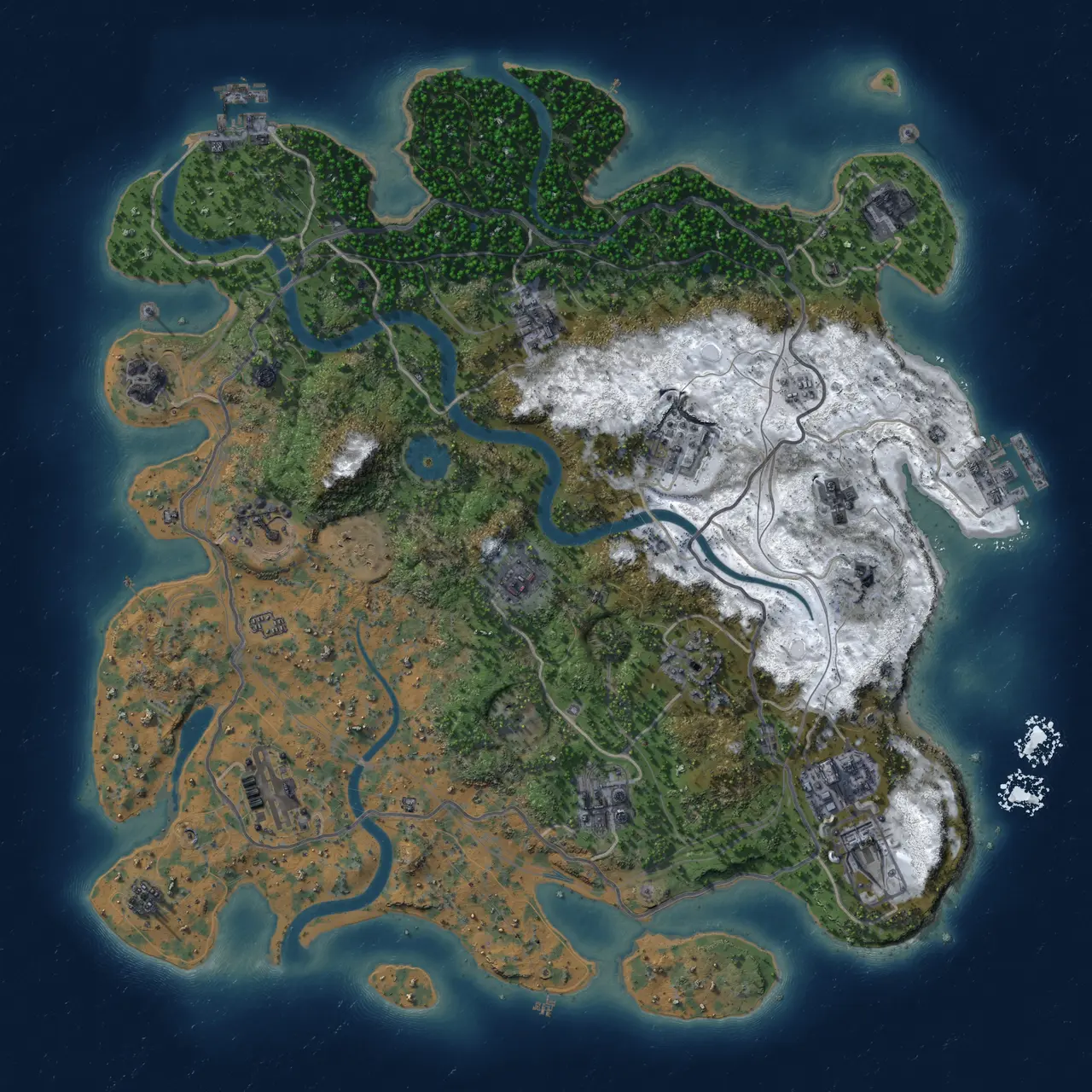 Rust Map: Custom Map
