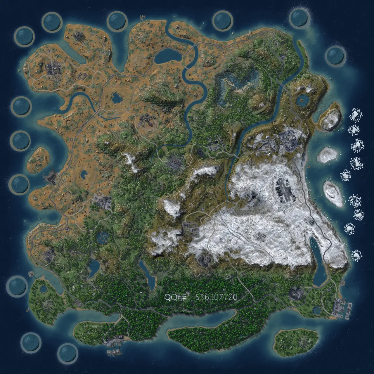 Rust Map: Custom Map