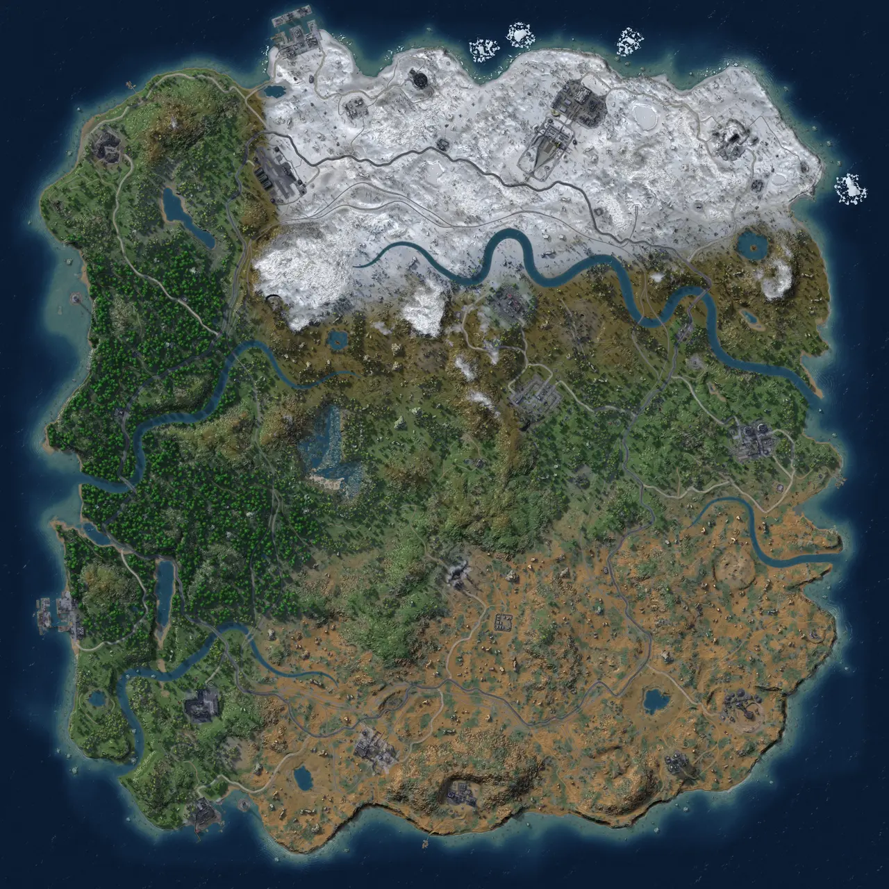Rust Map: Custom Map