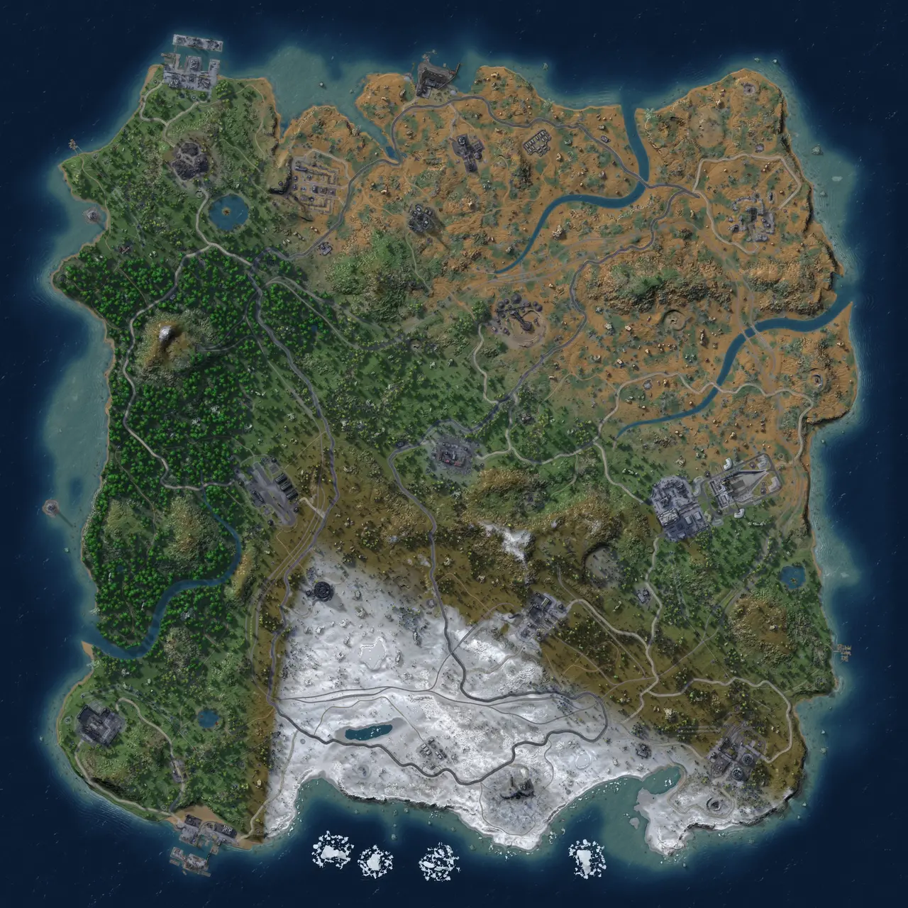Rust Map: Custom Map