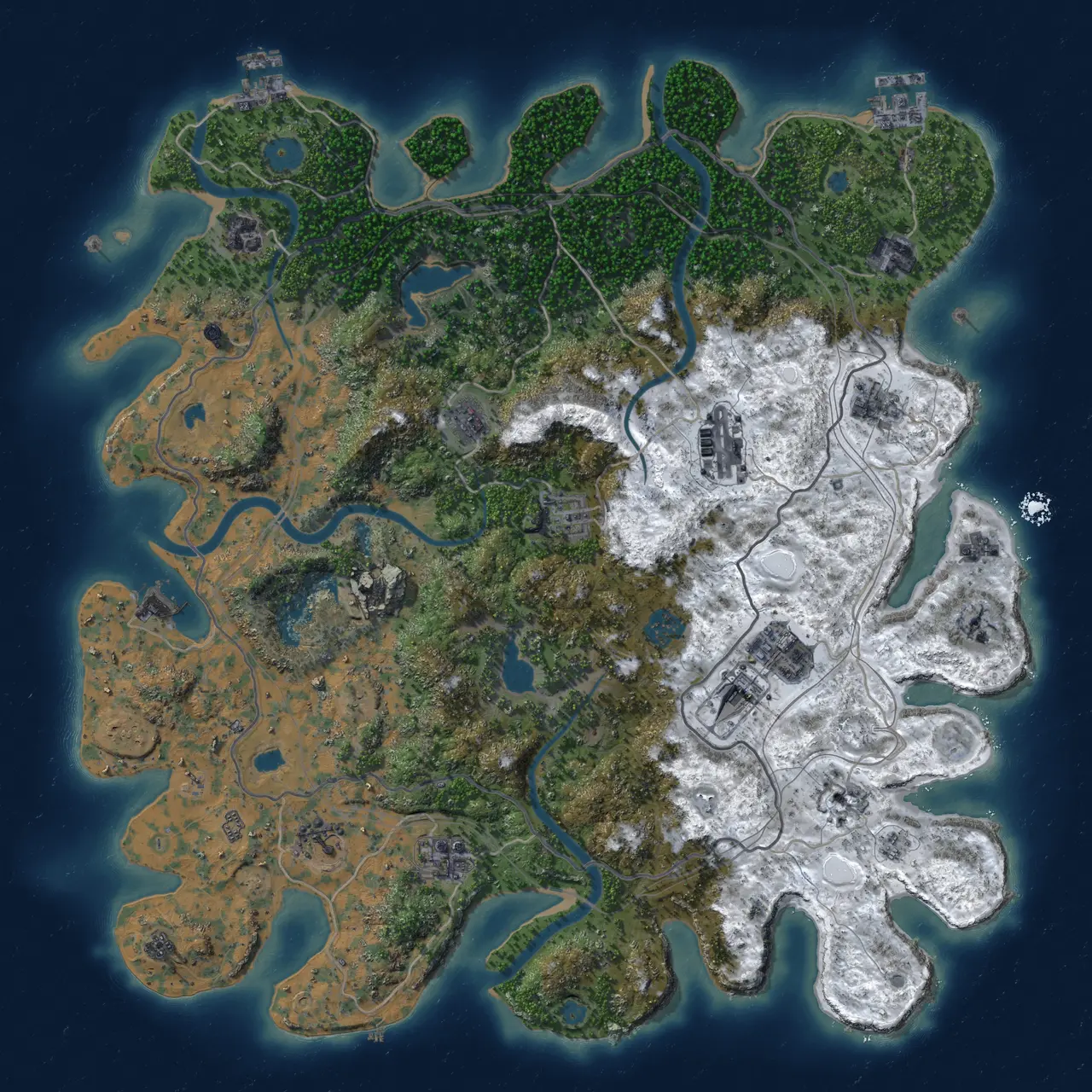 Rust Map: Custom Map