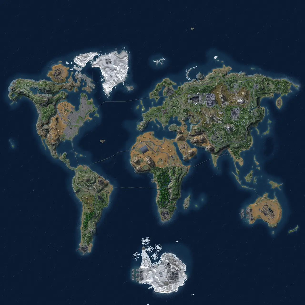 Rust Map: Custom Map
