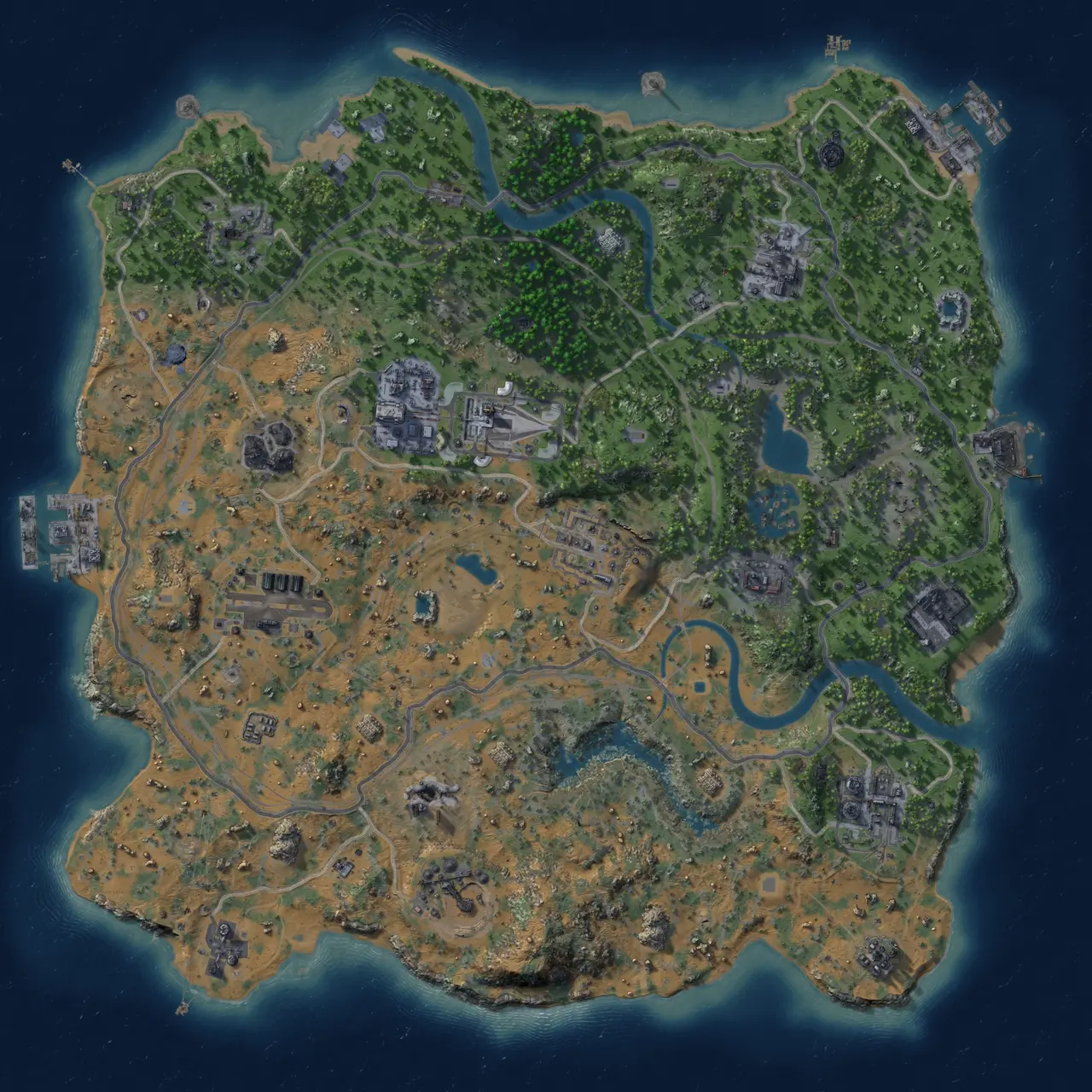 Rust Map: Custom Map