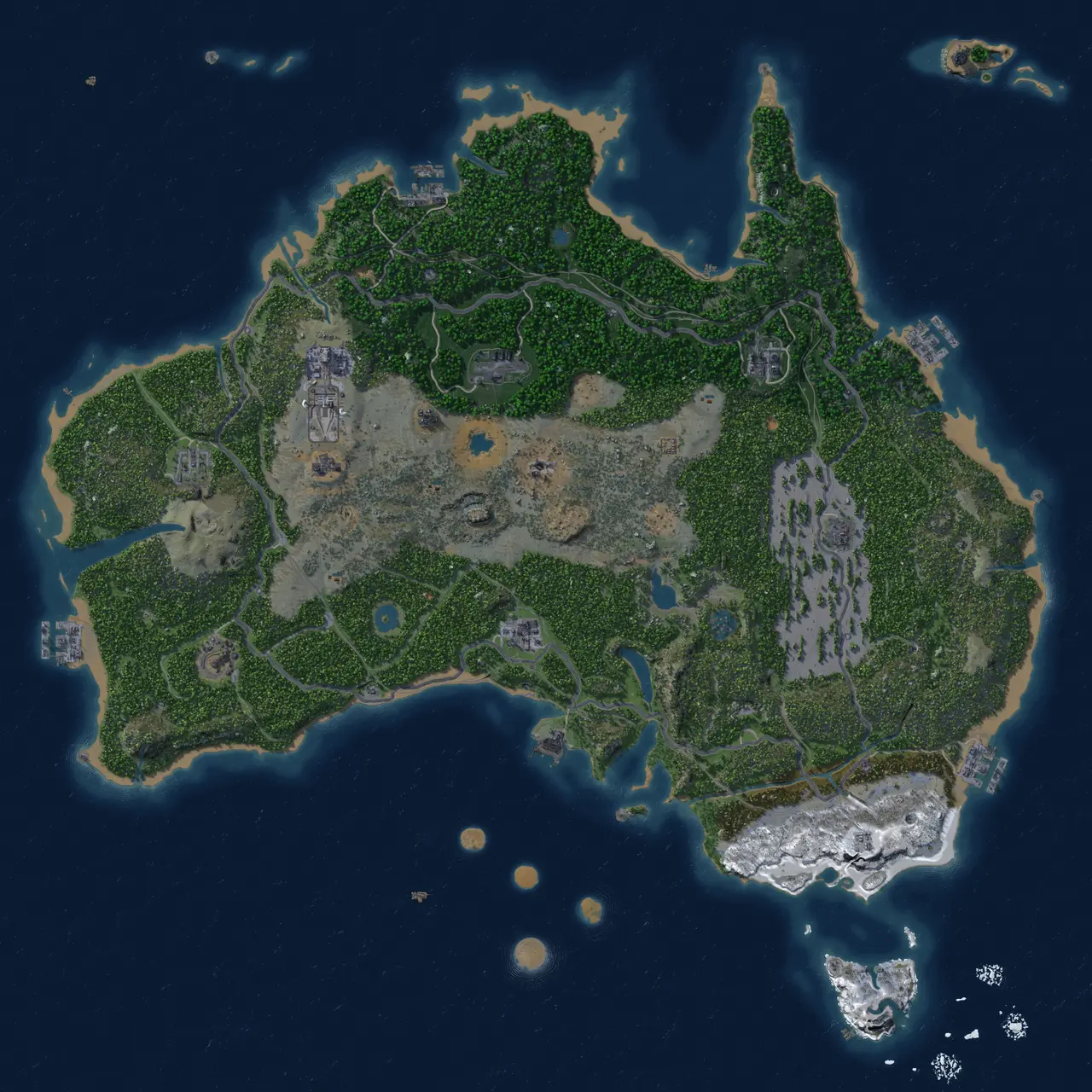 Rust Map: Custom Map