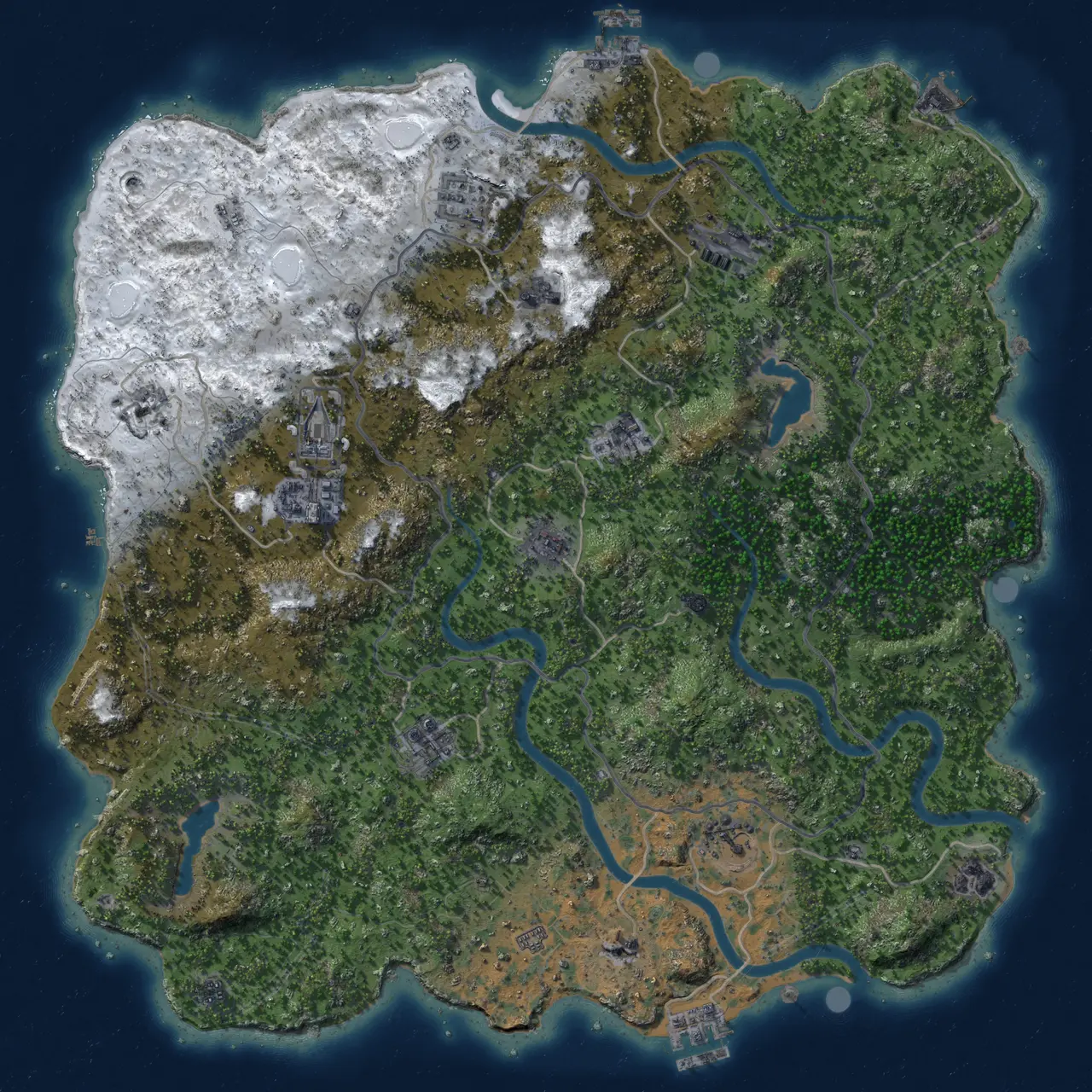 Rust Map: Custom Map