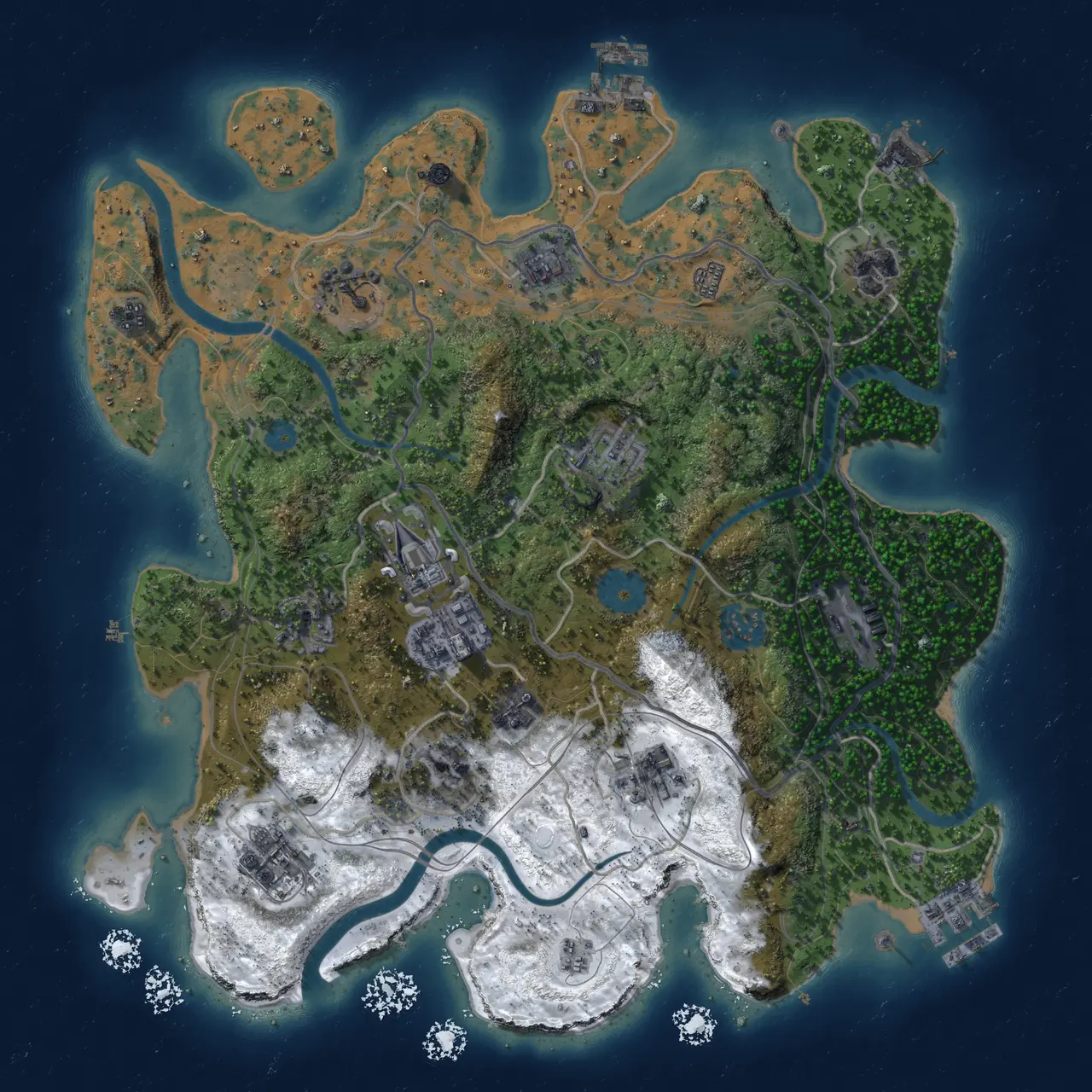 Rust Map: Custom Map