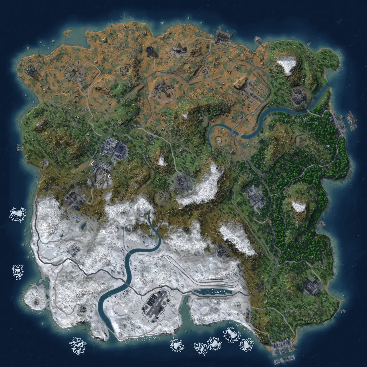 Rust Map: Custom Map