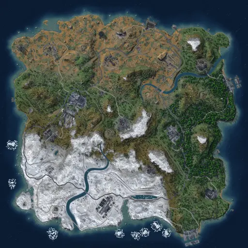 Thumbnail Rust Map: Custom Map