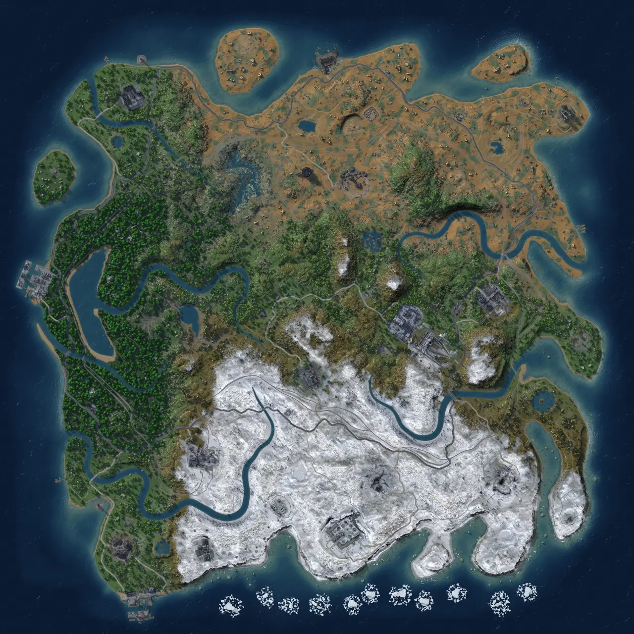Rust Map: Custom Map
