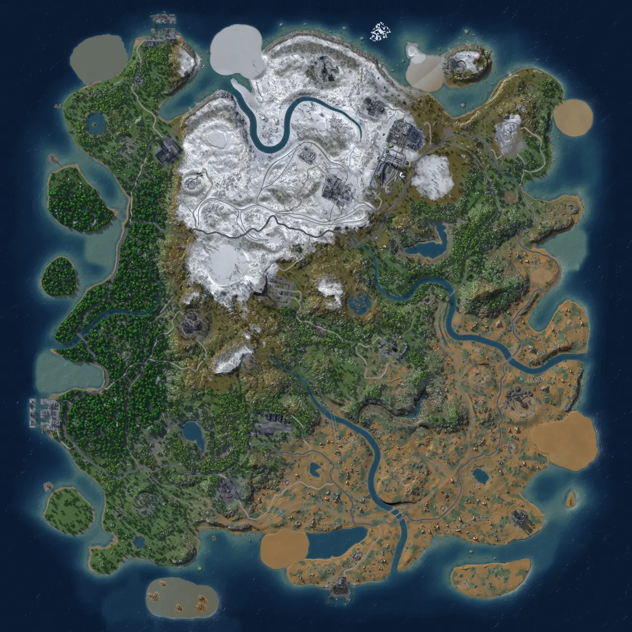 Rust Map: Custom Map