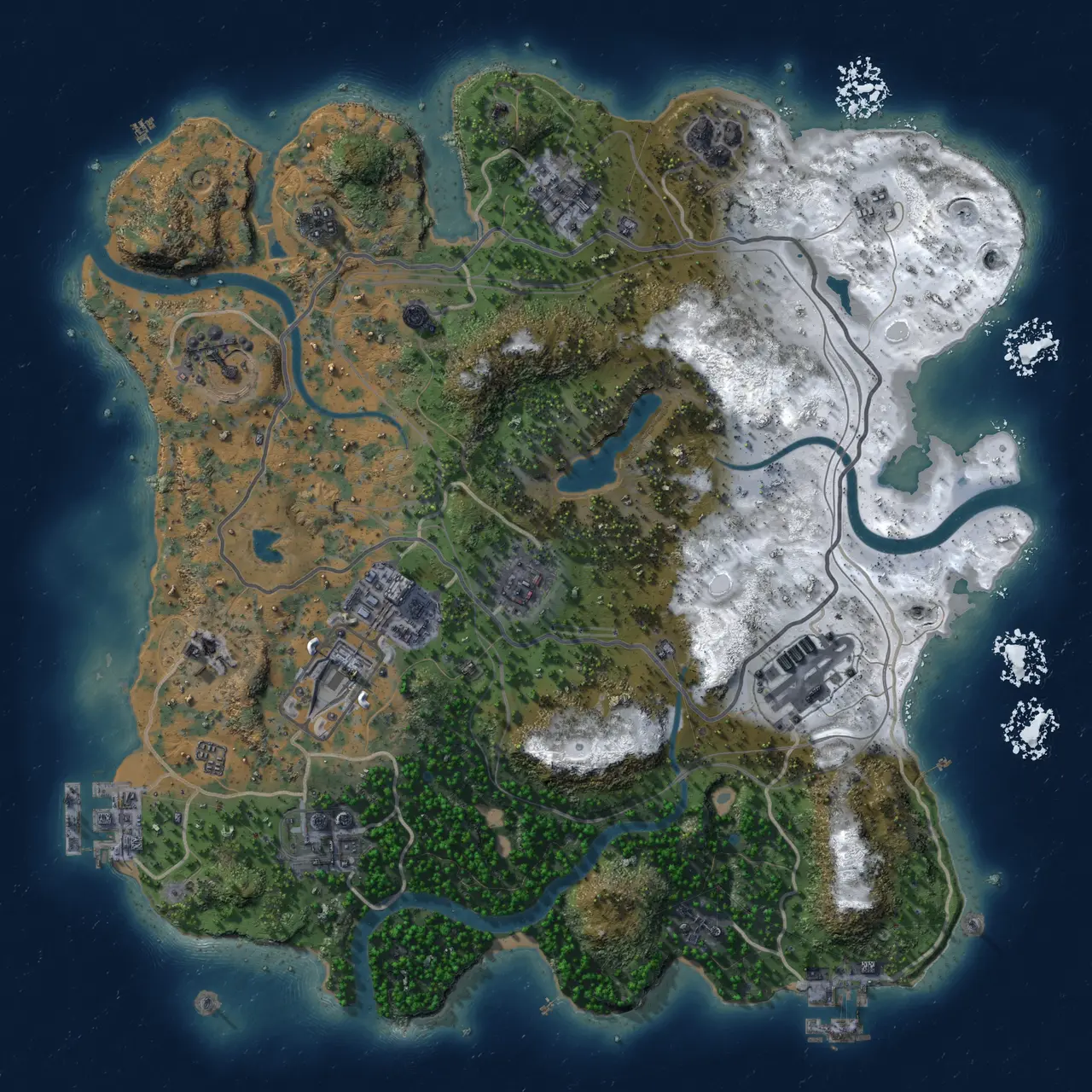 Rust Map: Custom Map