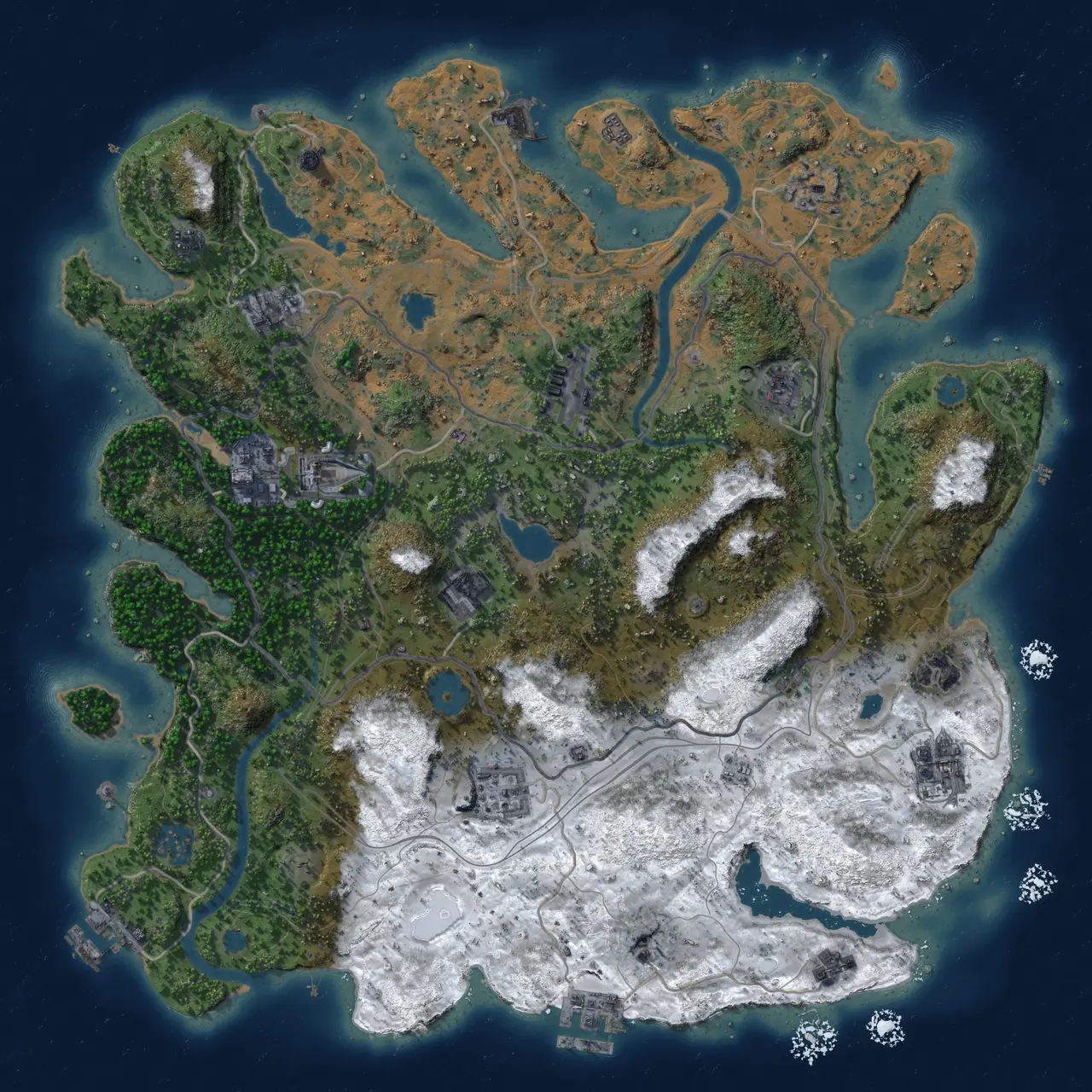 Rust Map: Custom Map