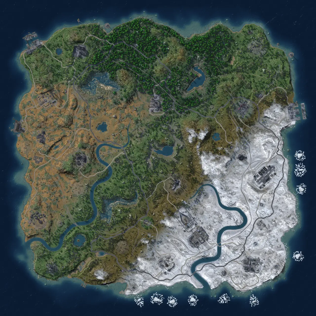 Rust Map: Custom Map