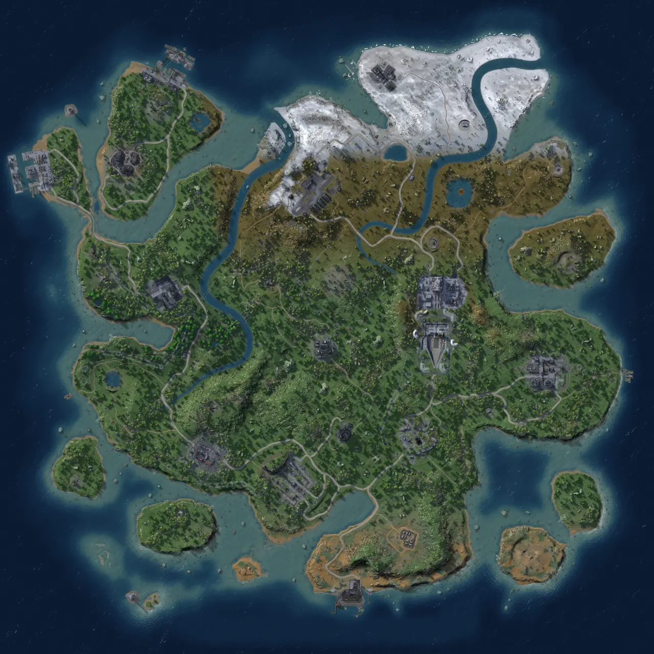 Rust Map: Custom Map