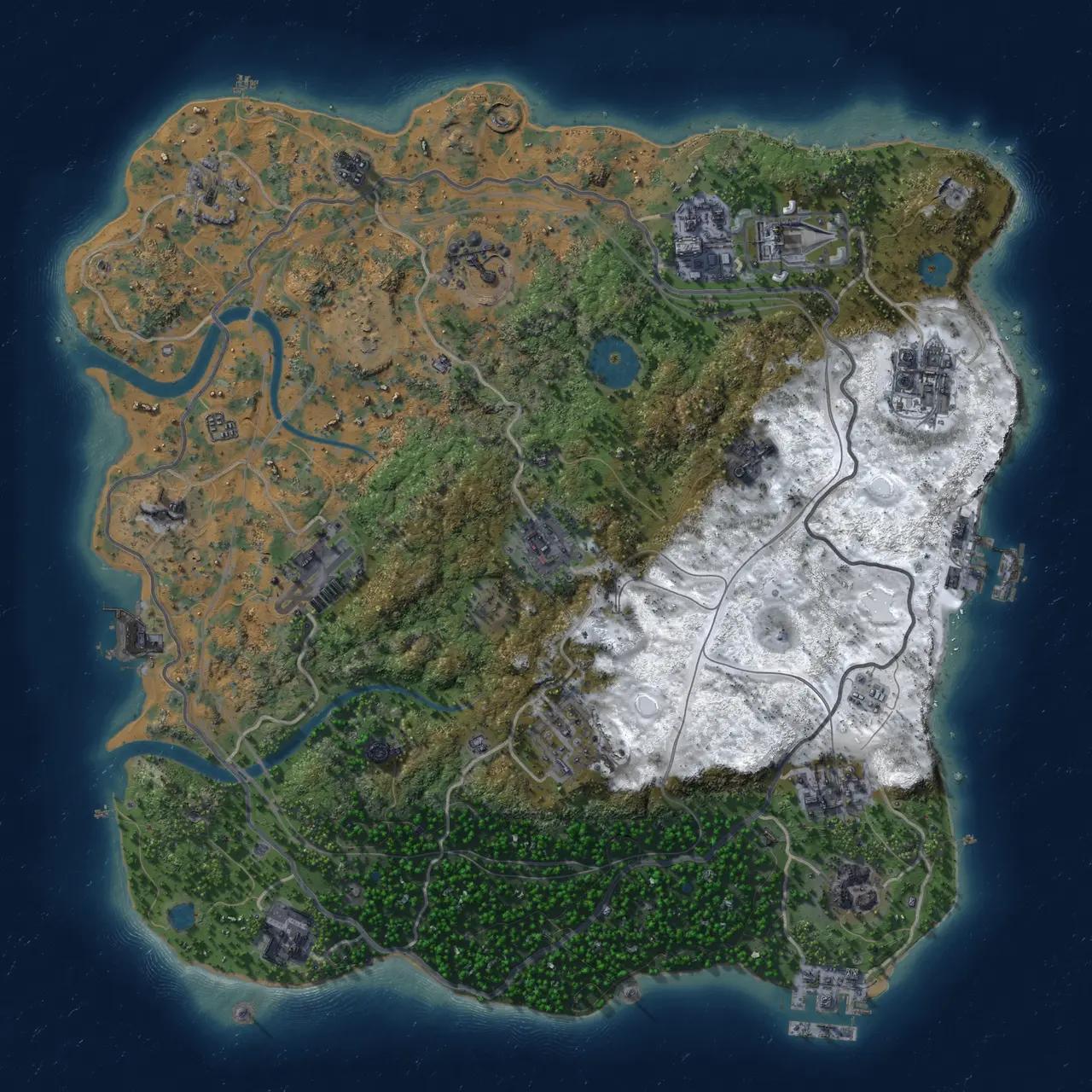 Rust Map: Custom Map