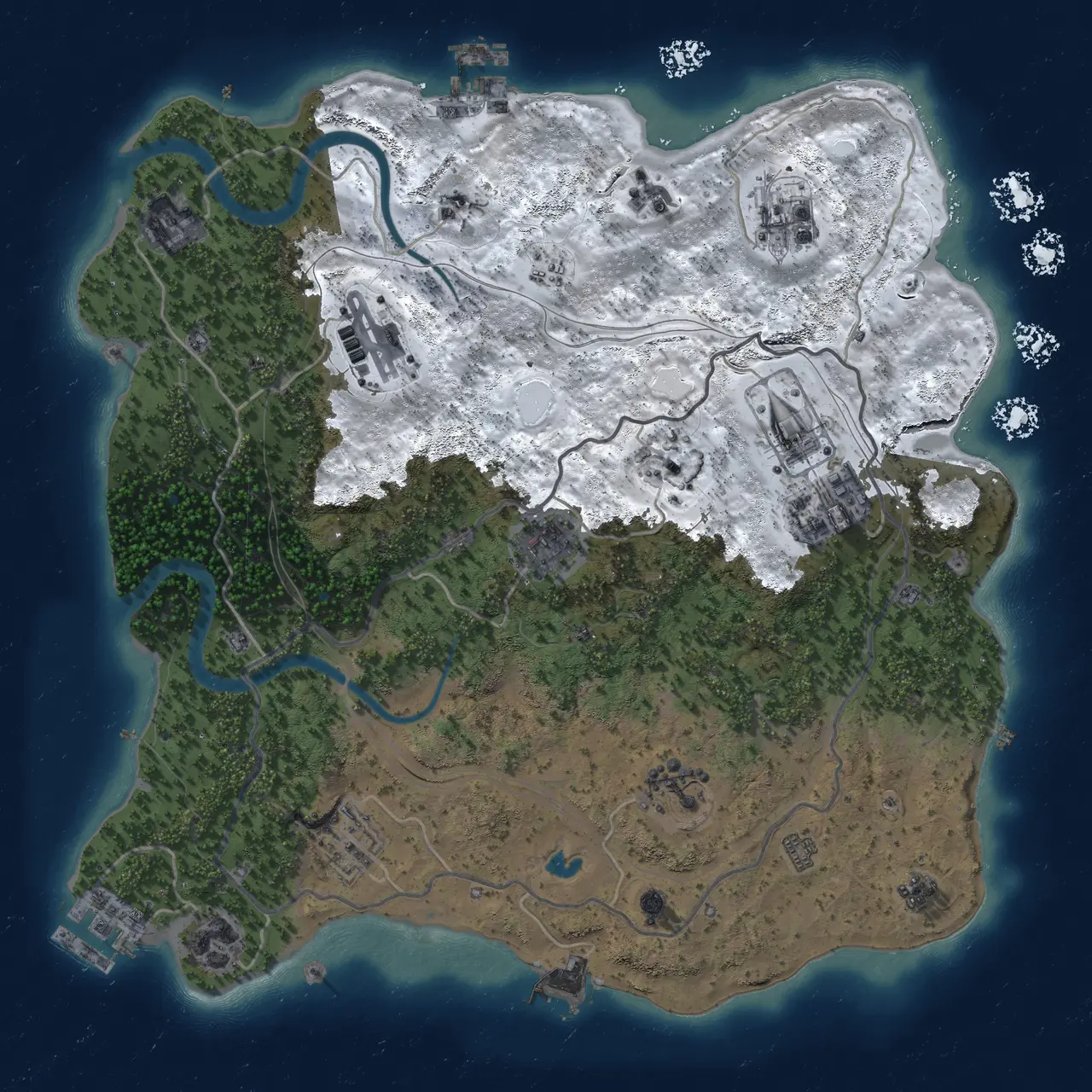 Rust Map: Custom Map