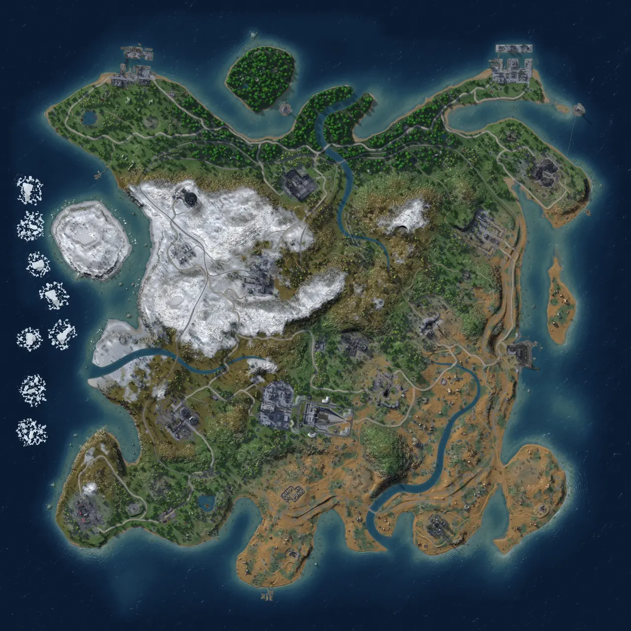 Rust Map: Custom Map