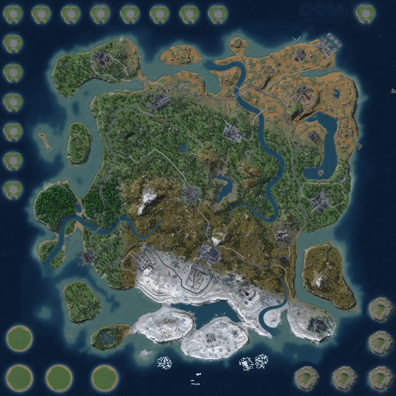 Rust Map: Custom Map