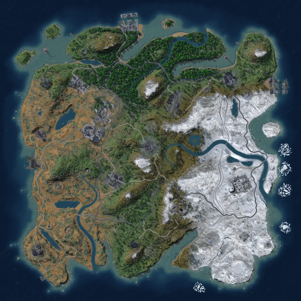 Rust Map: Custom Map