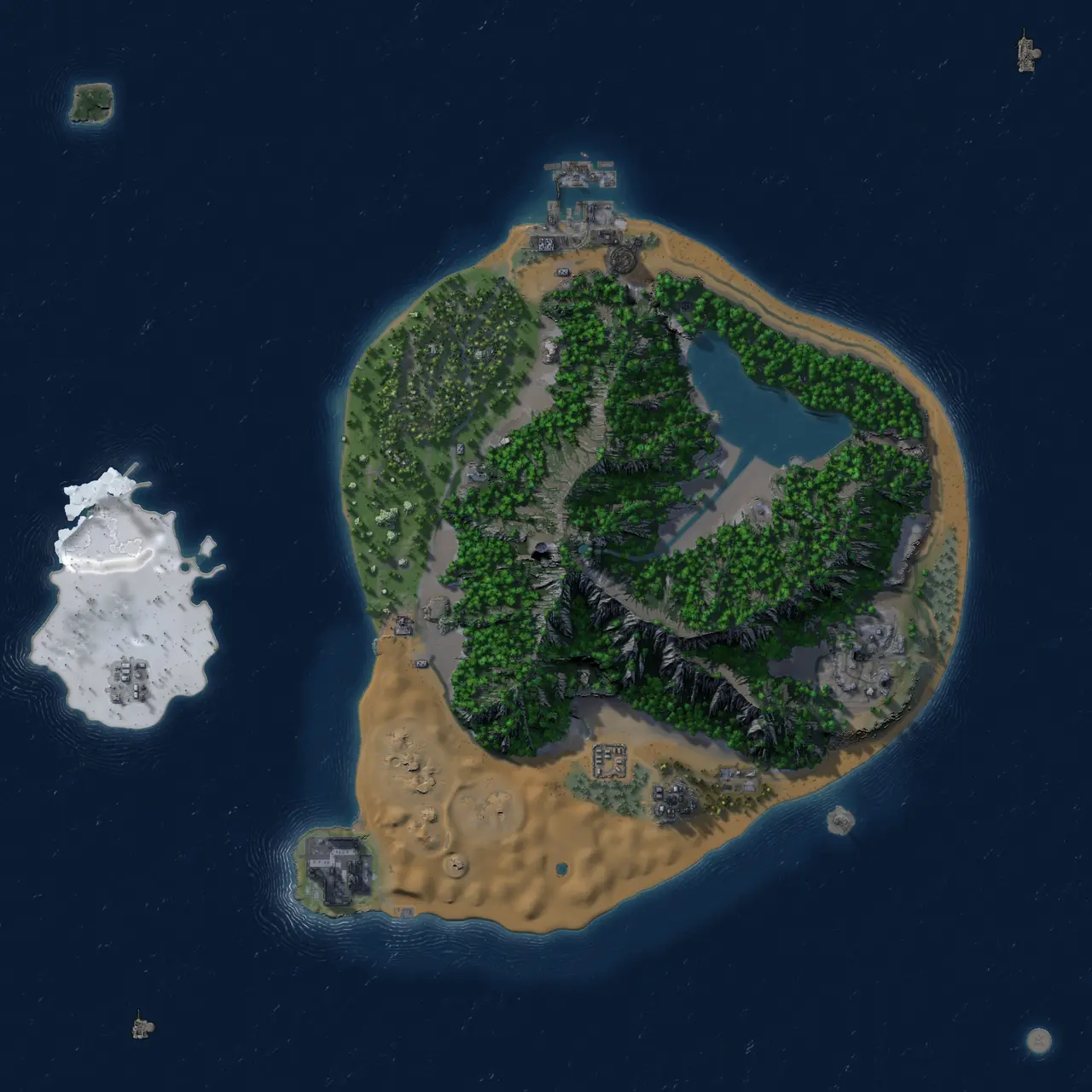 Rust Map: Custom Map