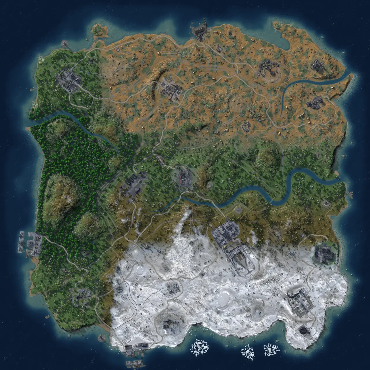 Rust Map: Custom Map