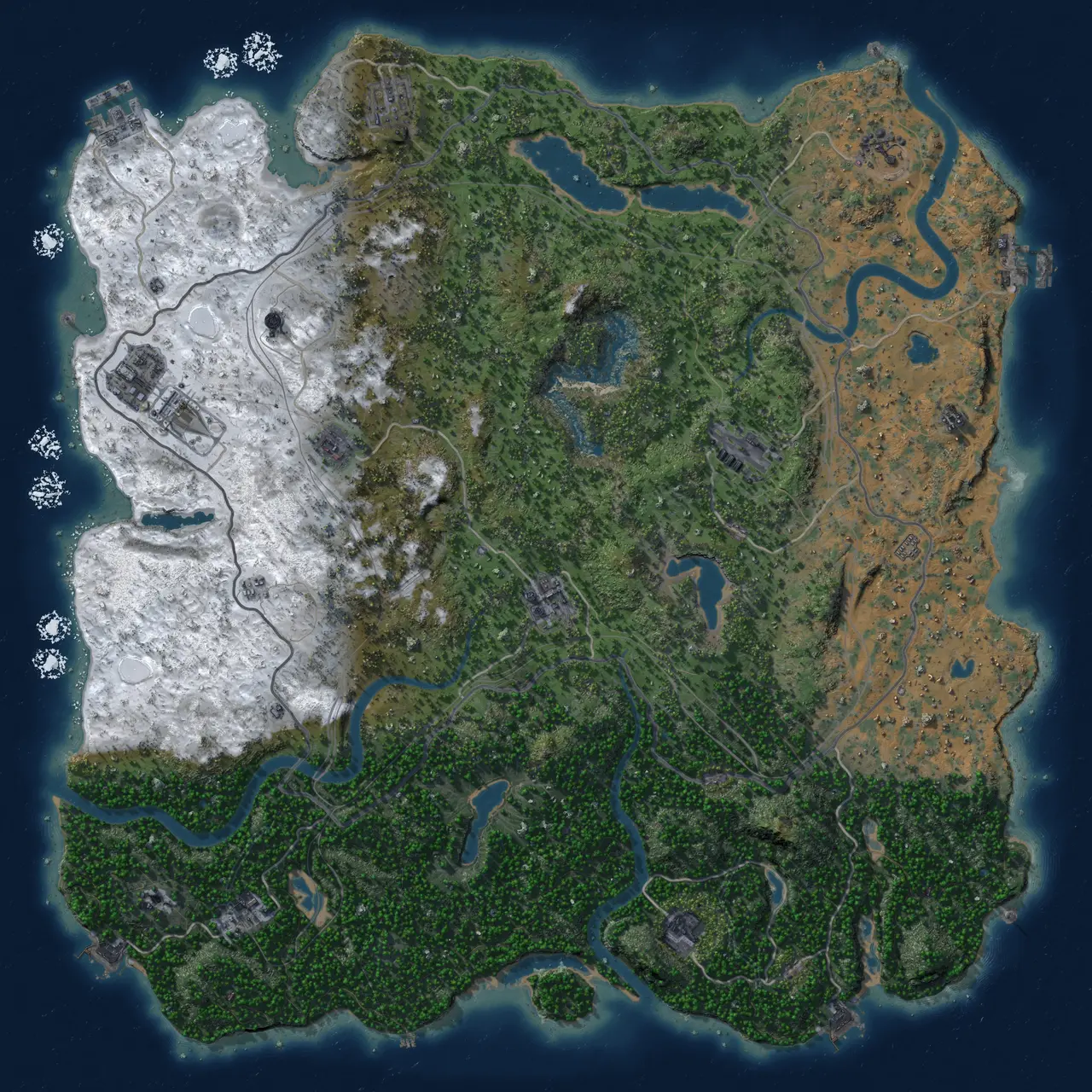 Rust Map: Custom Map