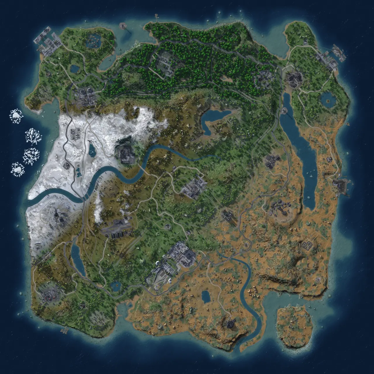 Rust Map: Custom Map