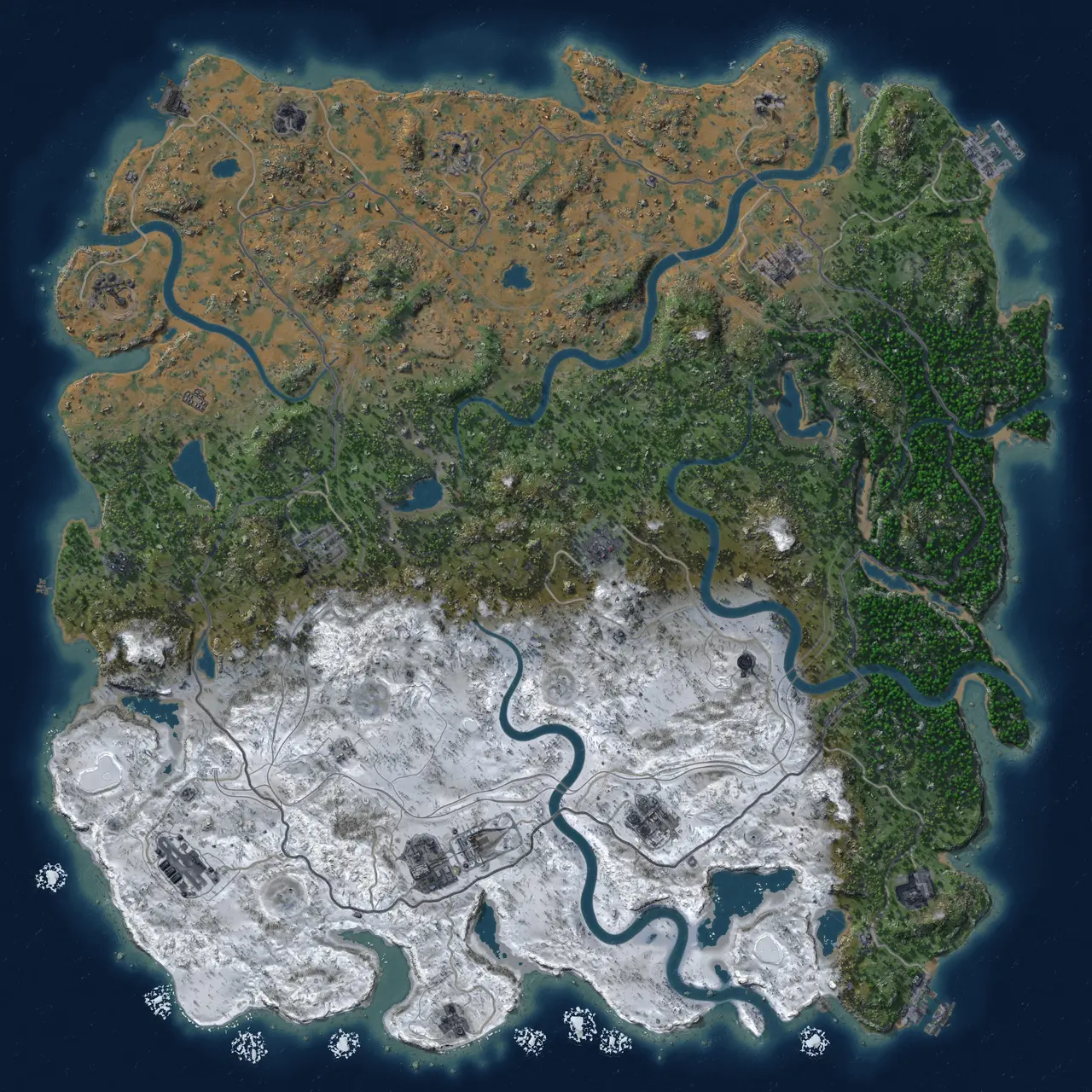 Rust Map: Custom Map