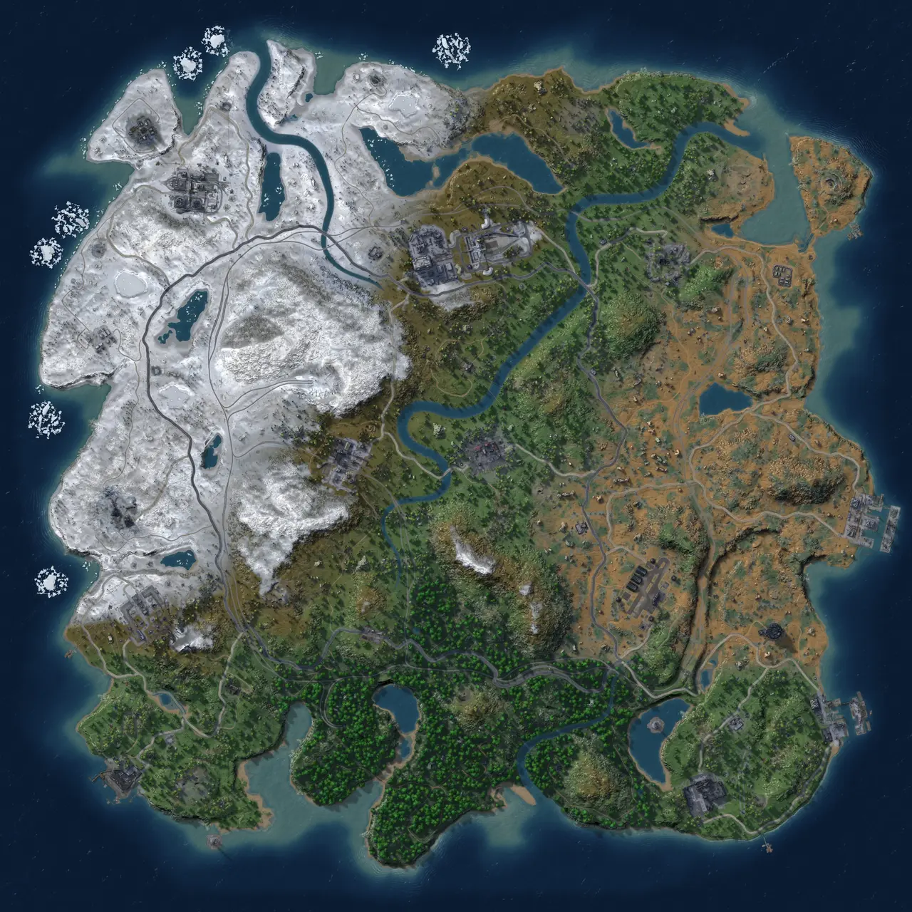 Rust Map: Custom Map