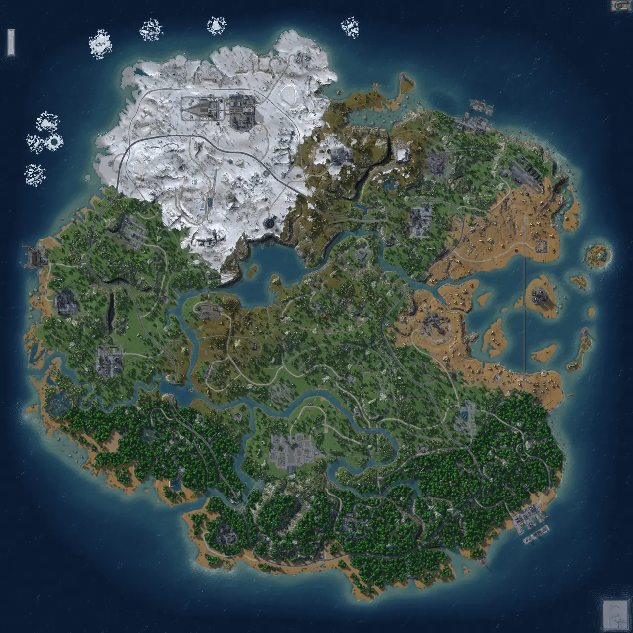 Rust Map: Custom Map