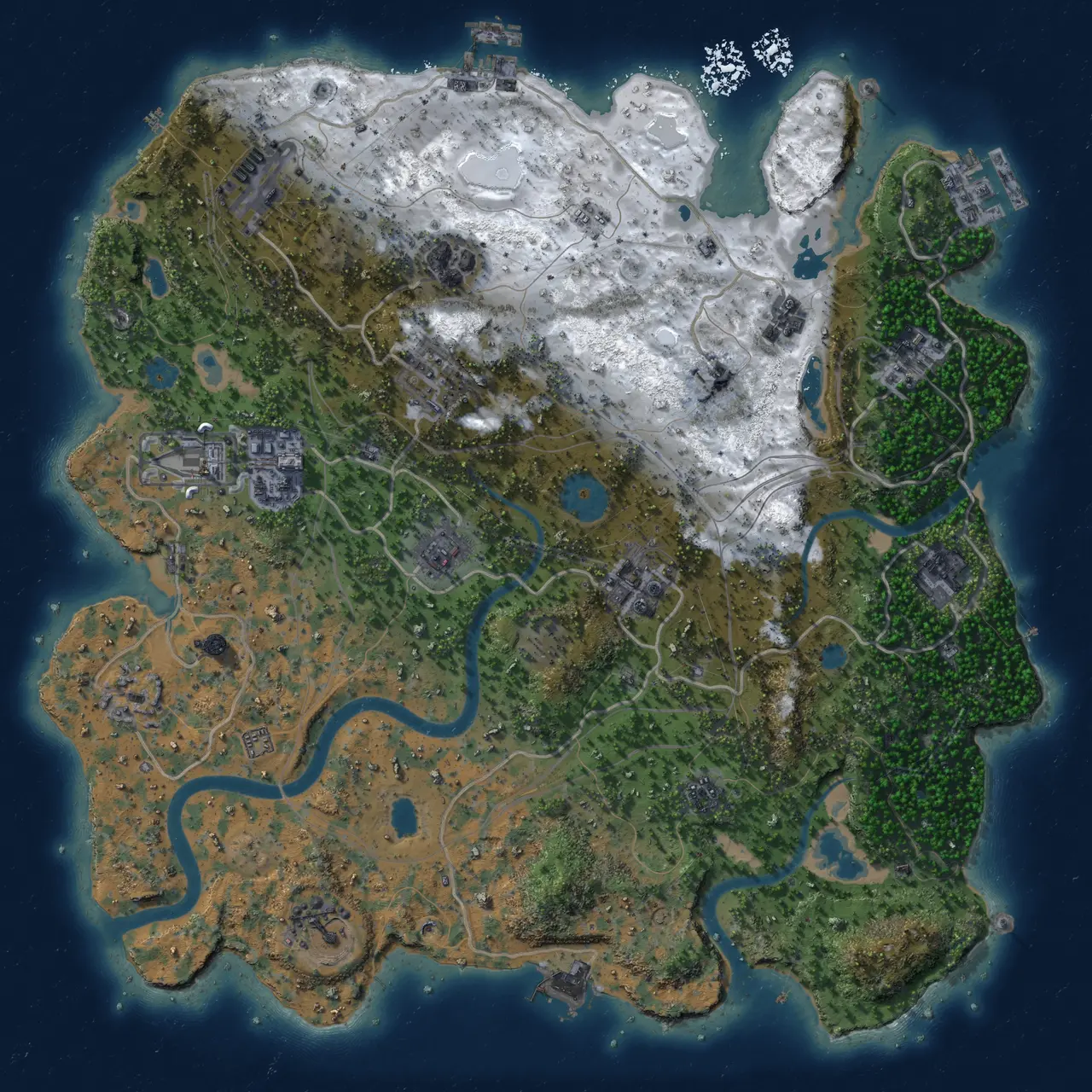Rust Map: Custom Map