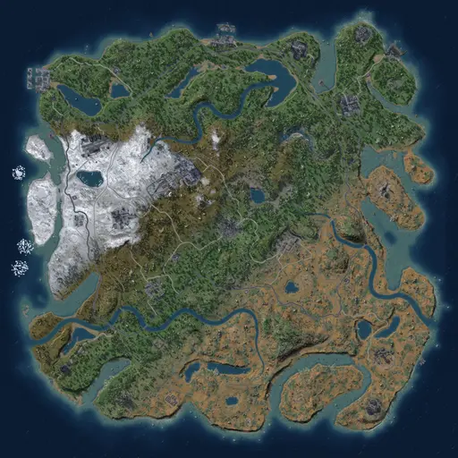 Thumbnail Rust Map: Custom Map