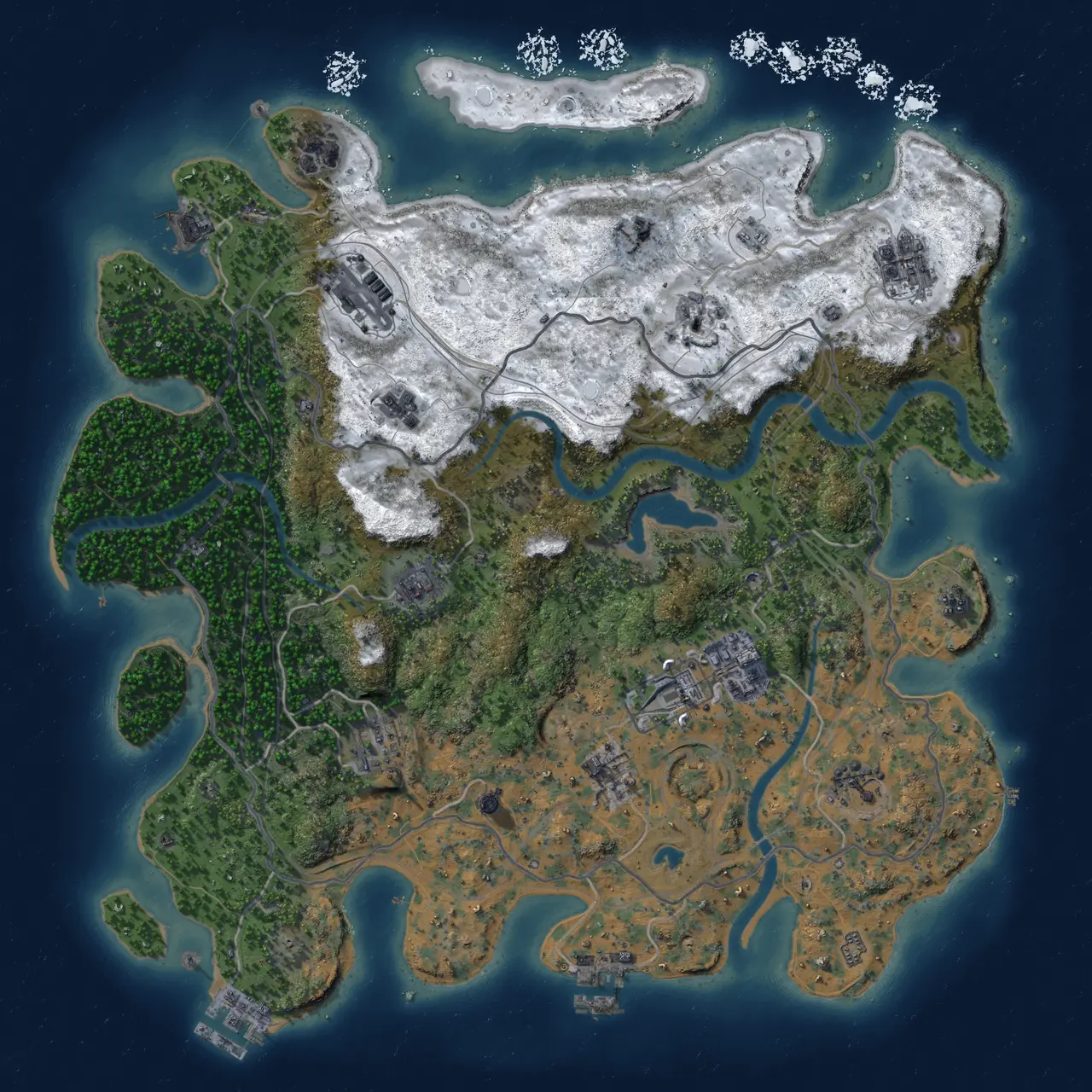Rust Map: Custom Map