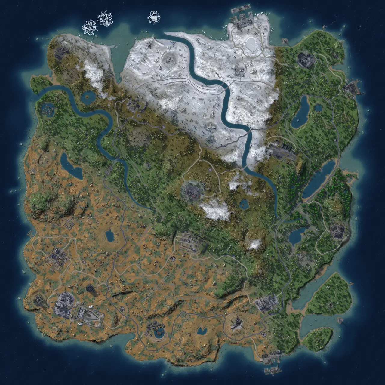 Rust Map: Custom Map