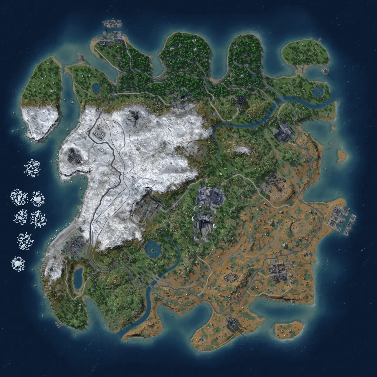 Rust Map: Custom Map