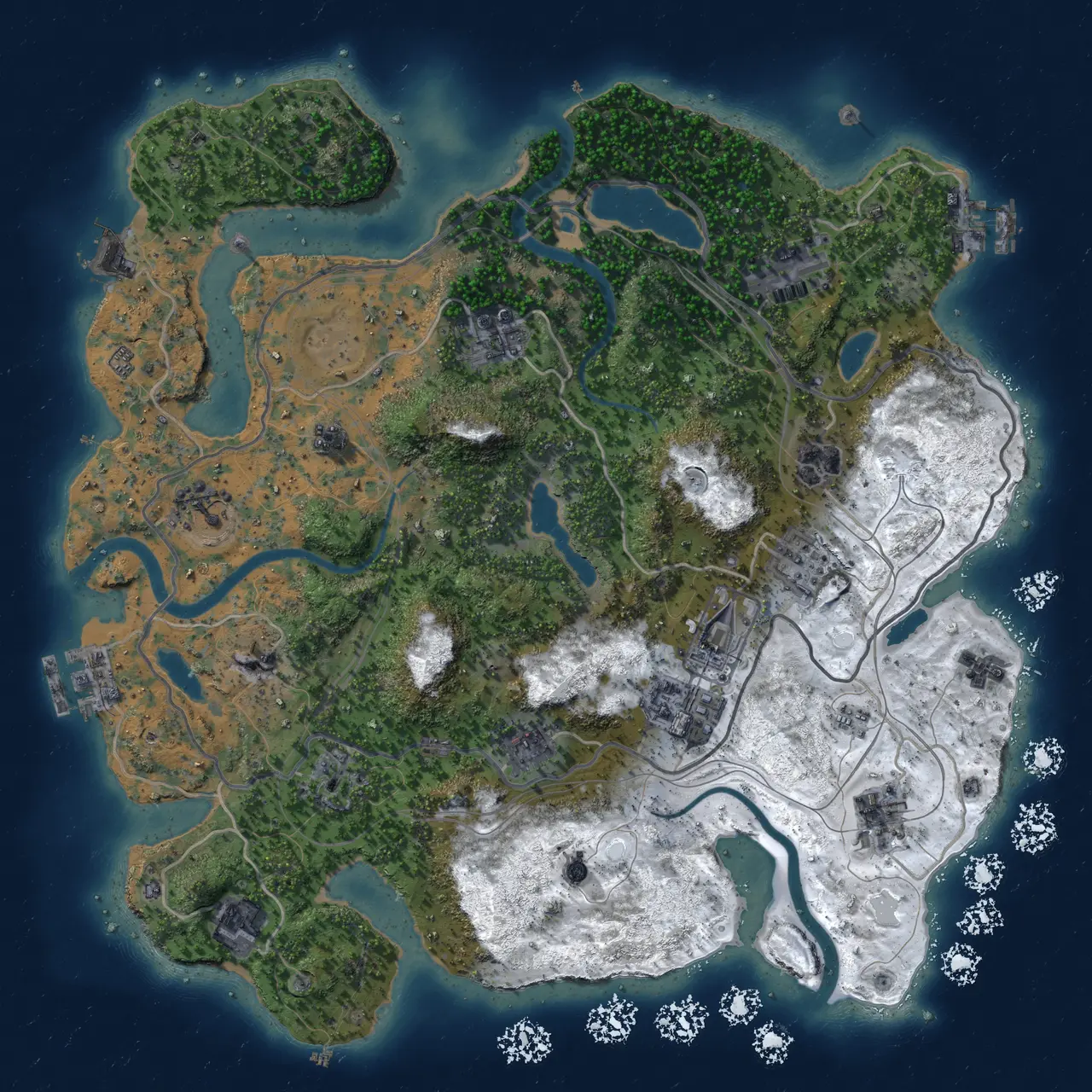 Rust Map: Custom Map